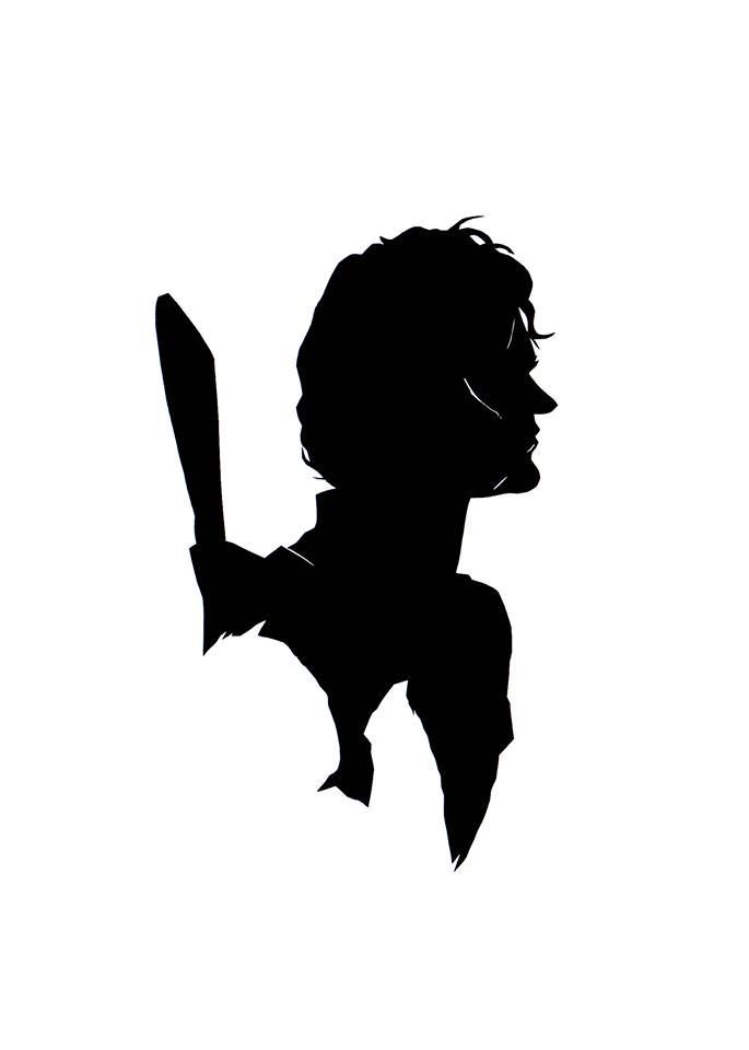 685x960 The Artful Pop Culture Silhouette Series Shortlist