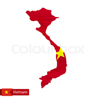 320x320 Map Icon Of Vietnam. Blue Map Of Southeast Asia With Highlighted