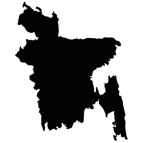 500x500 Vector Map Of Bangladesh Public Domain Vectors