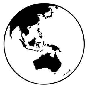 297x299 Asia Globe Clip Art