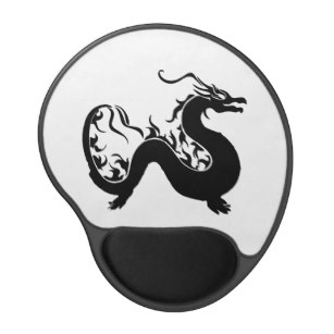 307x307 Dragon Silhouette Mouse Pads Zazzle