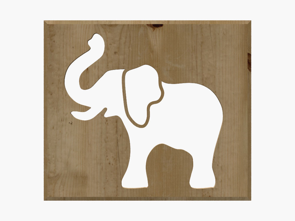 1000x750 Olifant Silhouette Elephant Silhouetteautodesk Online Gallery