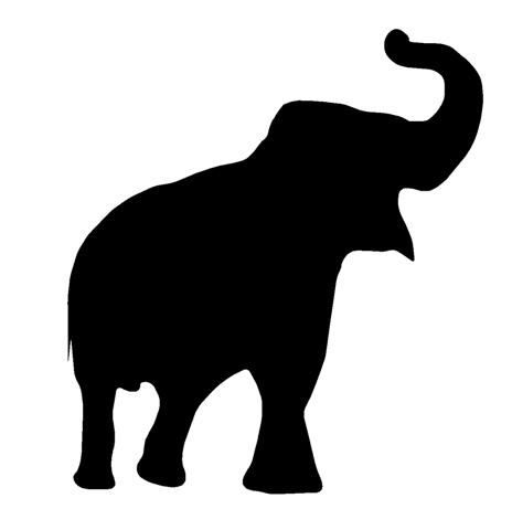 Asian Elephant Silhouette at GetDrawings | Free download