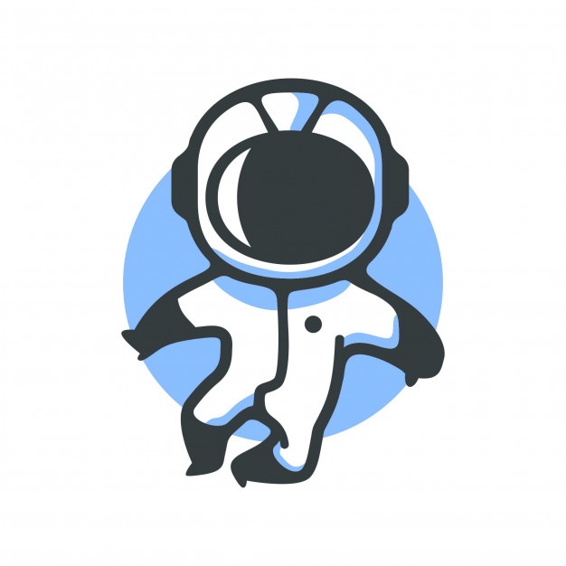 Astronaut Silhouette Vector at GetDrawings | Free download