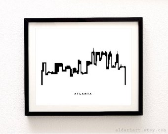340x270 Atlanta Skyline Etsy