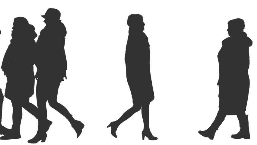 852x480 The Crowd Goes, Animation, Alpha Channel Stock Footage Video