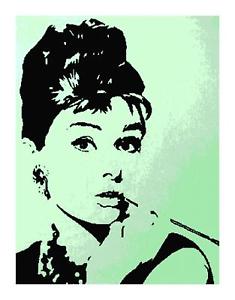 235x300 Audrey Hepburn Silhouette Handmade Cross Stitch Pattern Ebay