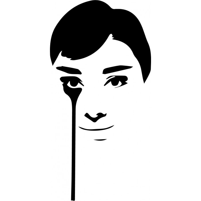 700x700 Beautiful Stickers Audrey Hepburn Ideas