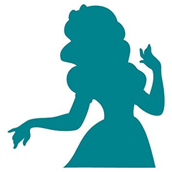 355x355 Snow White Silhouette
