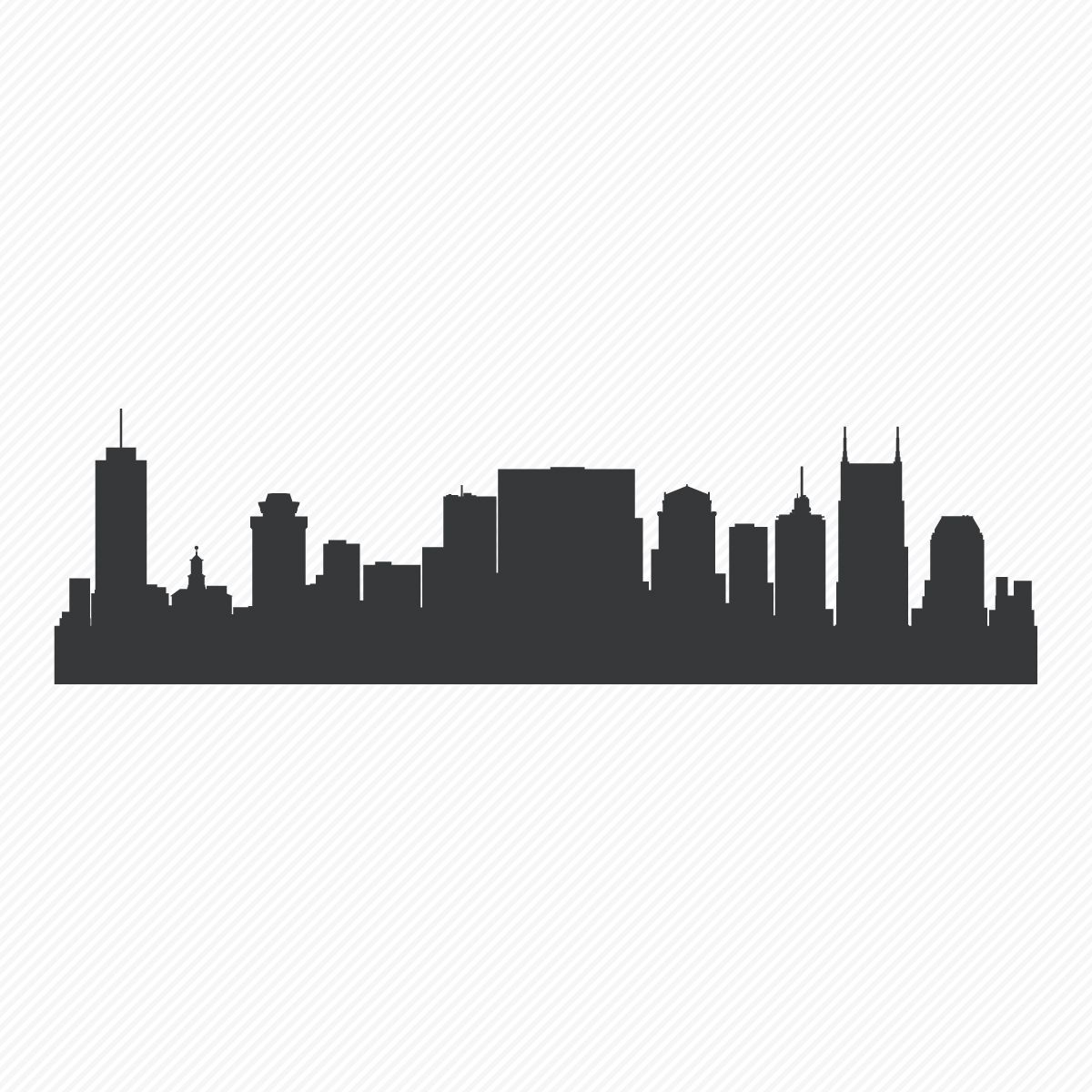 Austin Skyline Silhouette at GetDrawings | Free download