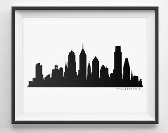 340x270 Skyline Silhouette Etsy