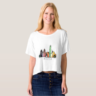 307x307 Austin Skyline T Shirts Amp Shirt Designs Zazzle