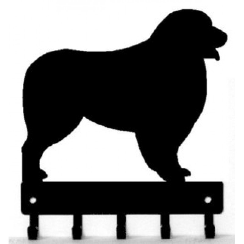 800x800 Dog Key Rack Leash Hanger Australian Shepherd