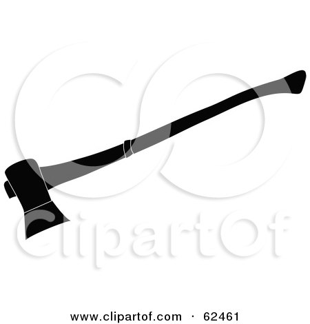 450x470 Royalty Free (Rf) Clipart Illustration Of A Black And White Axe