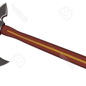 300x300 Viking Axe Clipart Silhouette Collection