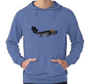 315x294 Cute Melanoid Axolotl Studio Pouches By Saradaboru Redbubble