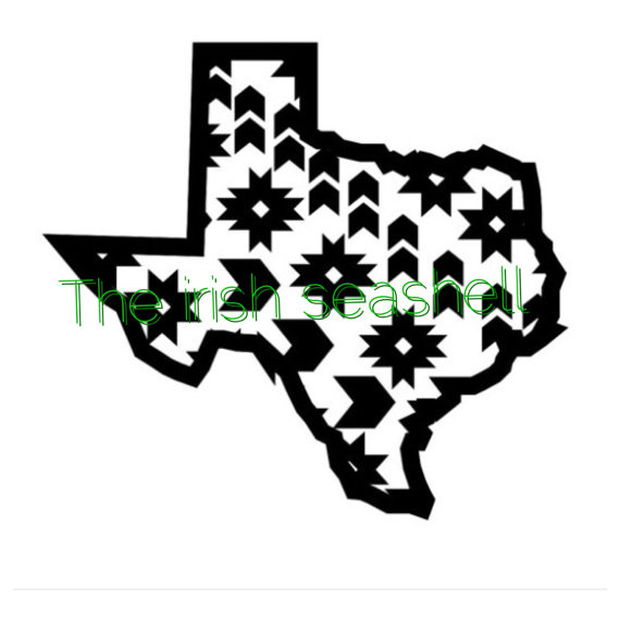 570x574 Aztec Texas Svg Dxf File Filing, Cricut And Silhouette Files