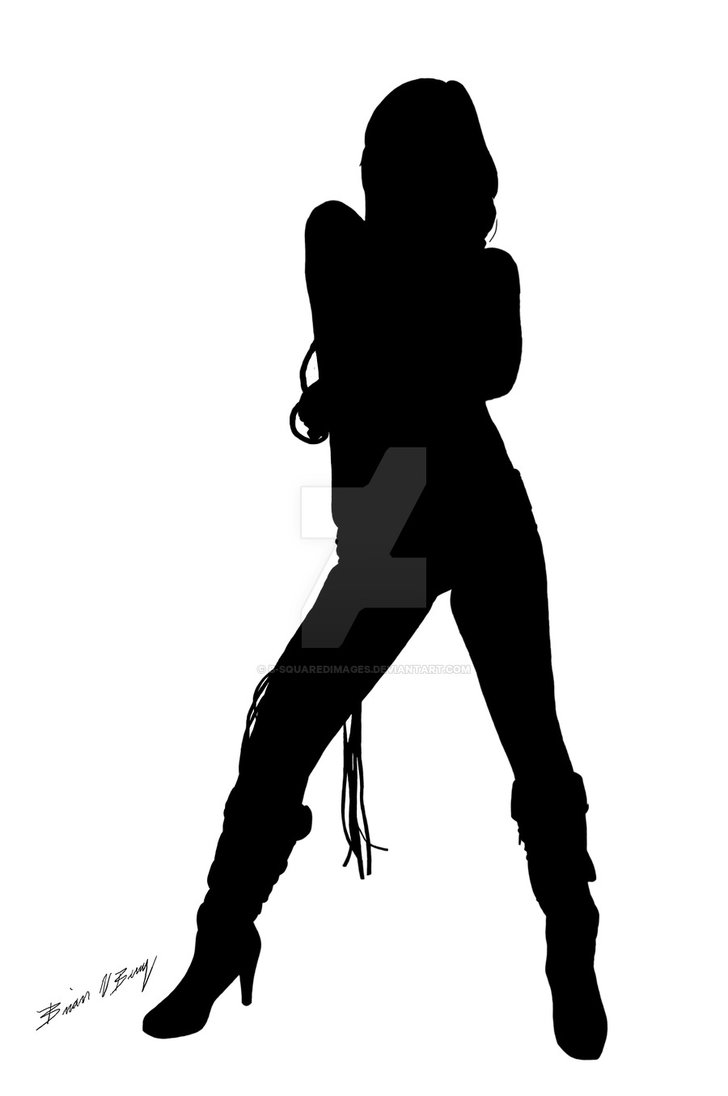 728x1096 Silhouette Dancer Black 2 By B Squaredimages