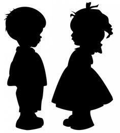 236x261 16 Little Girl Praying Silhouette Vector Images Papel