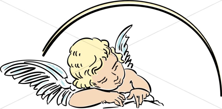 776x382 Halo Clipart Baby Angel Wing
