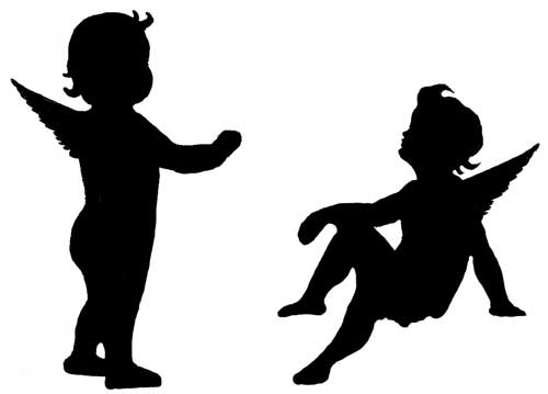 500x359 Silhouette Clipart Silhouettes, Cricut And Silhouette Pictures
