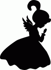 174x240 Angel Silhouette