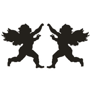 300x300 Angels Decal Sticker