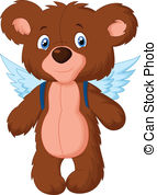 143x178 Baby Cupid Angel Wings Box With Wedding Ring Cartoon Vector