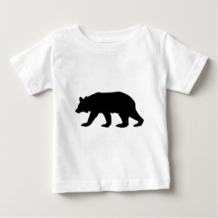 307x307 Bear Black Silhouette Baby Clothes Amp Apparel Zazzle