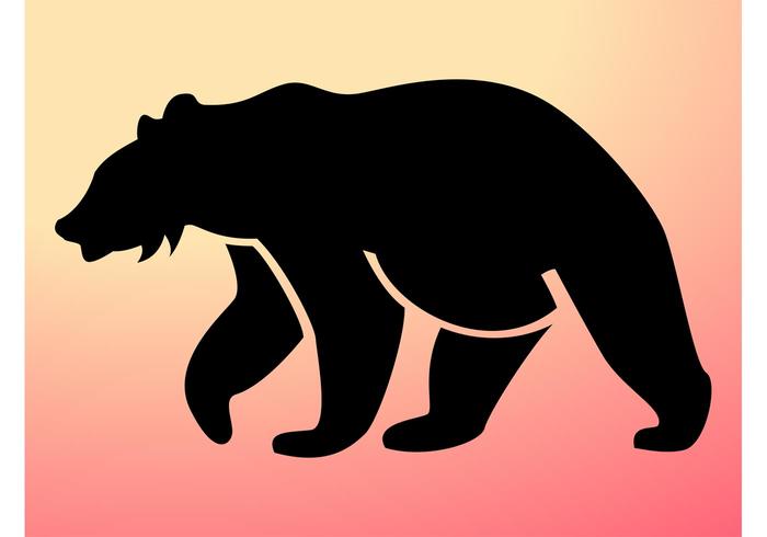 700x490 California Bear Free Vector Art
