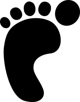 334x425 Baby Toes Clipart