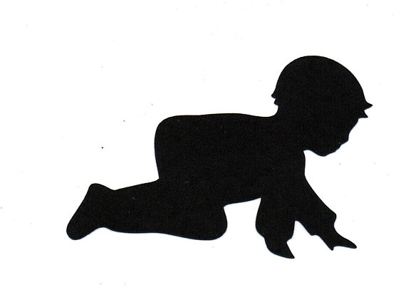 570x431 Crawling Man Silhouette