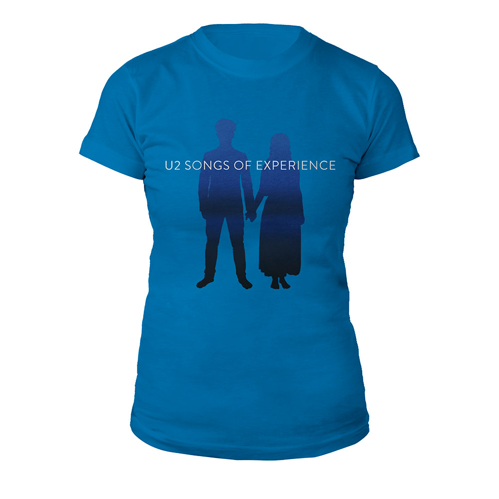1000x1000 U2 Official Store Songs Of Experience Silhouette Blue Babydoll