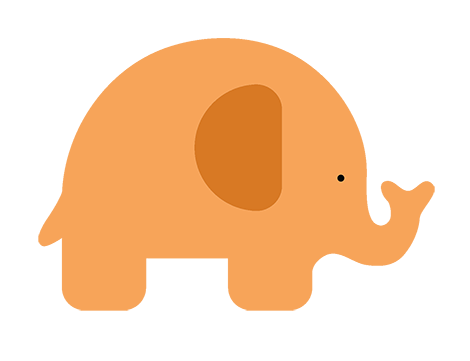 Baby Elephant Silhouette At GetDrawings | Free Download