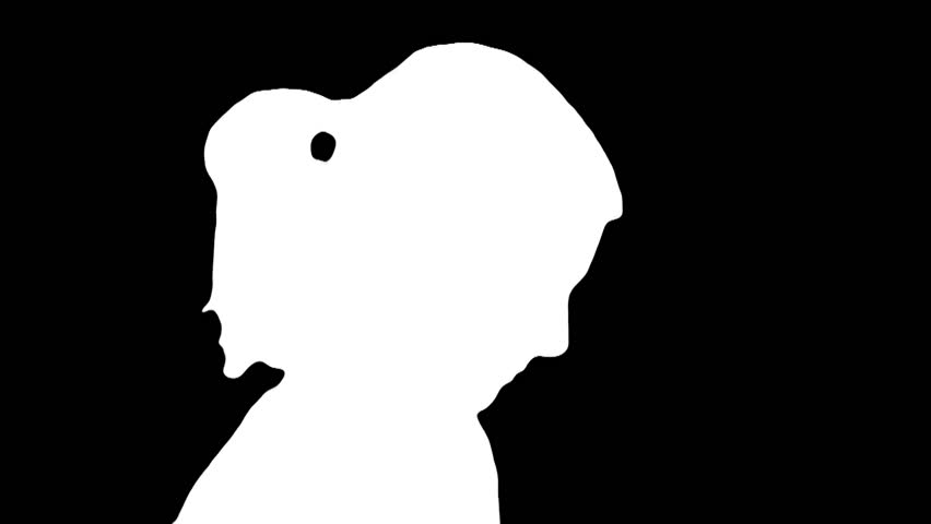 852x480 Woman Prays In Silhouette V2