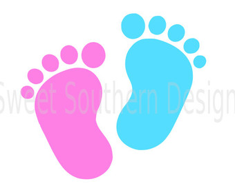 340x270 Baby Feet Svg Etsy