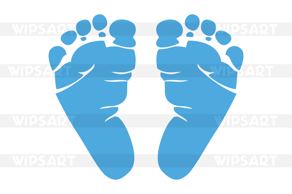 Download Baby Feet Silhouette at GetDrawings.com | Free for ...