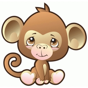 300x300 Baby Monkey Silhouette 49847 Movieweb