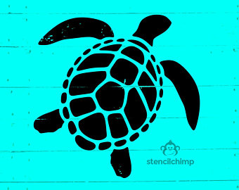 340x270 Turtle Stencils Etsy