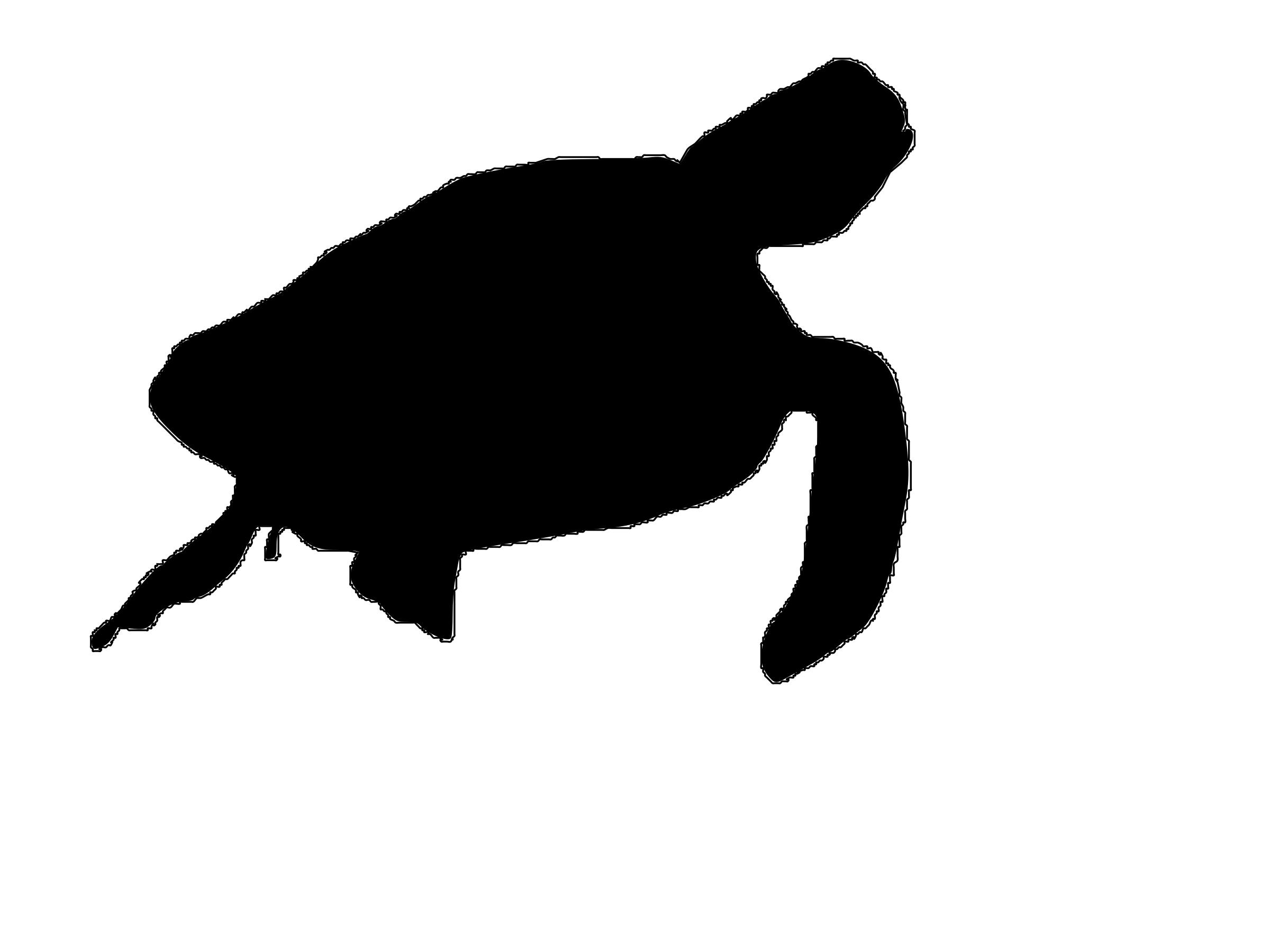 Baby Sea Turtle Silhouette at GetDrawings | Free download