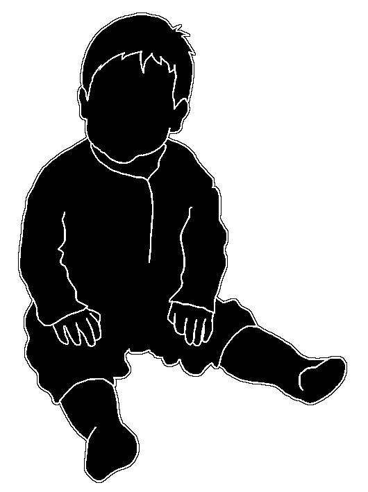 530x709 Beautiful Silhouettes Of Children