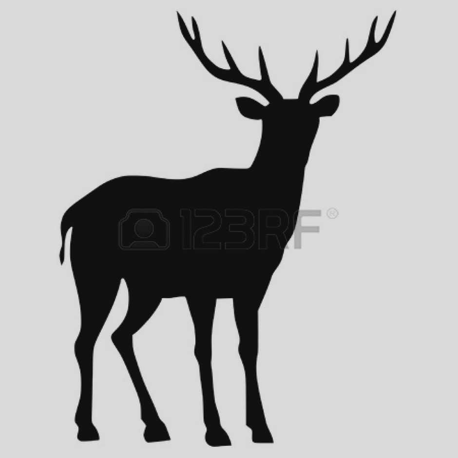 940x940 Pictures Of Deer Silhouette Clip Art Free Download