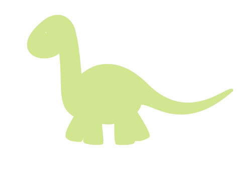 500x356 Baby Dino Silhouette Cricut Ideas