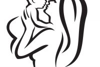 200x135 Best Free Baby Silhouette Vector Clip Art Image