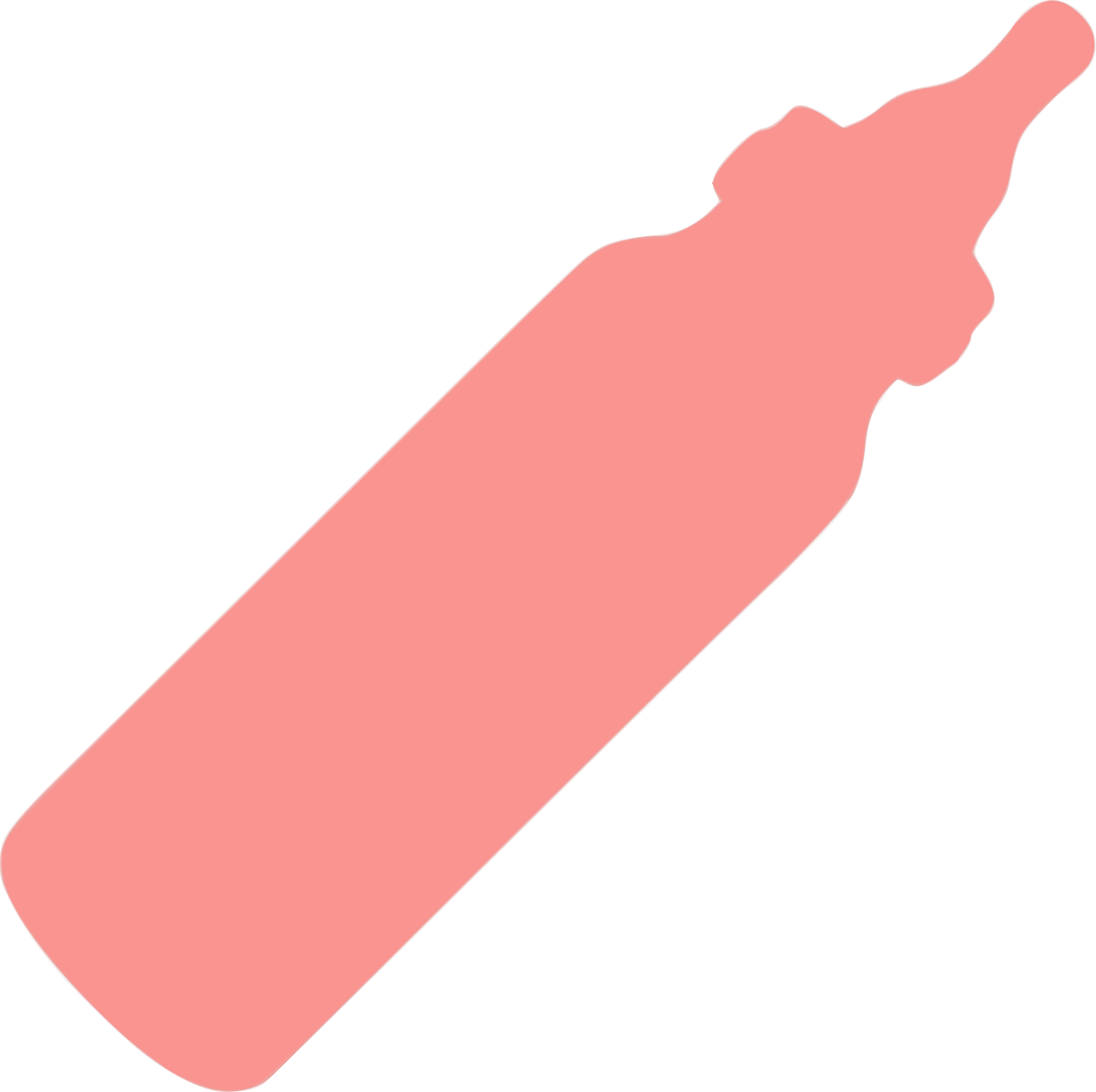 2400x2394 Pink Baby Bottle Silhouette Vector Clipart Image