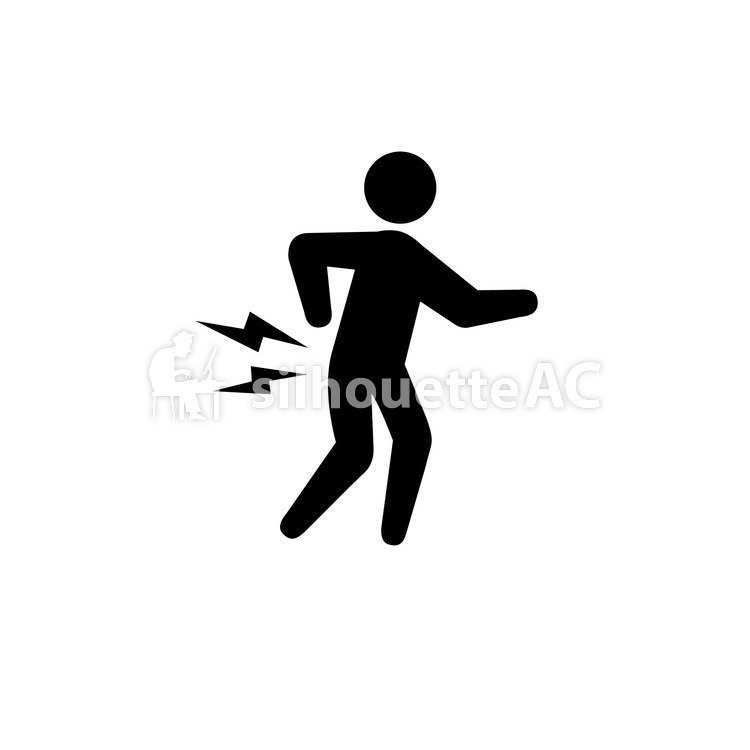 750x750 Free Silhouette Vector Cranky Back