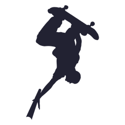 256x256 Skateboard Silhouette 3