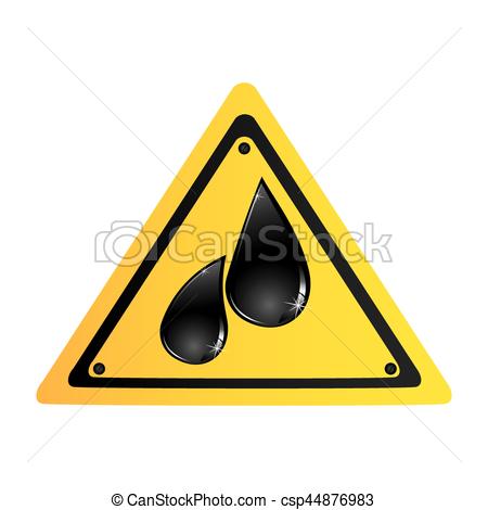 450x470 Color Silhouette Road Sign With Oil Drops Vector Vector