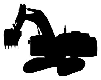 340x270 Metal Excavator Etsy