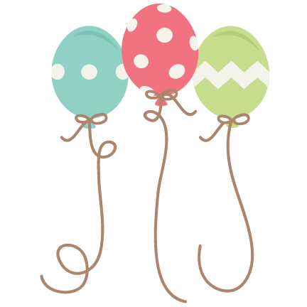 432x432 Easter Egg Balloons Svg Scrapbook Cut File Cute Clipart Files